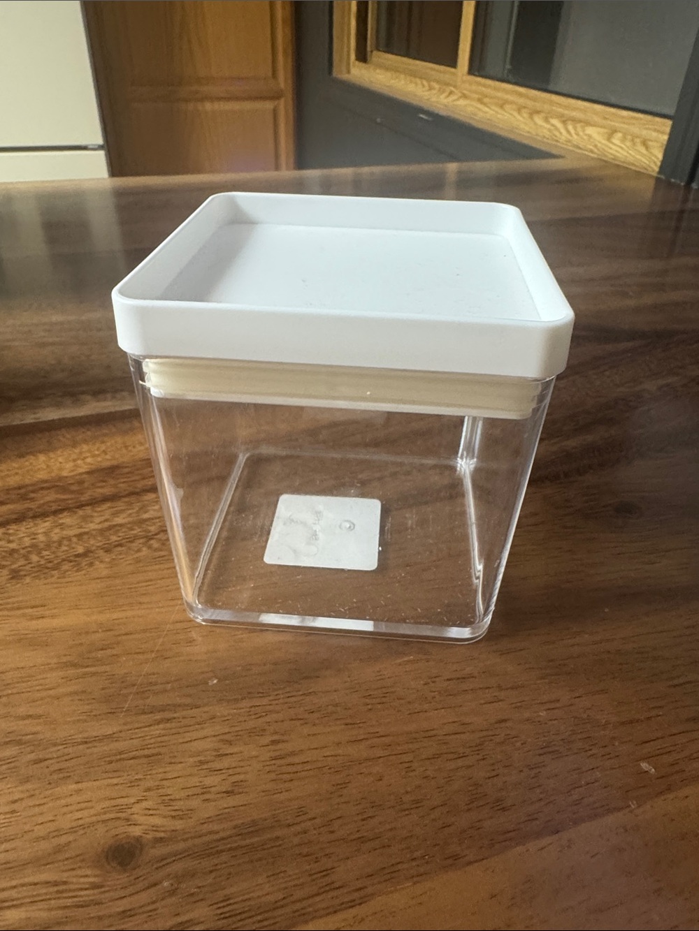 Made By Design White-Lid Square Food Storage Container